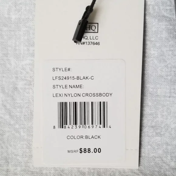 Black London Fog Purse - Picture 3 of 7